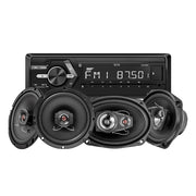 GAS MAD M100-BT bilstereopaket med Bass Habit Rebel-högtalare