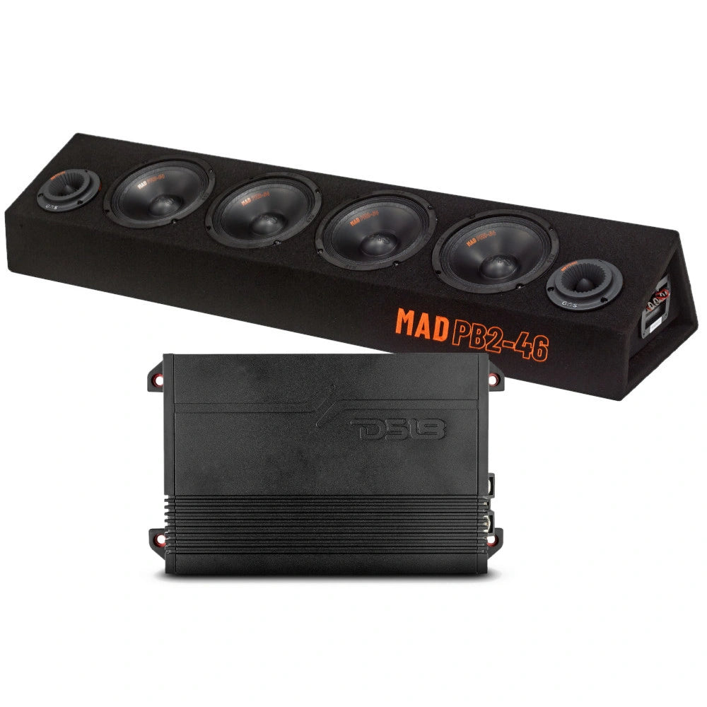 GAS MAD PB2-46 & DS18 G700.2D, kraftfullt 6.5" raggarpaket