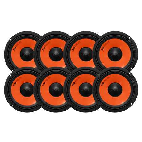 8-pack GAS MAD PM1-64, 6.5 tums midbas