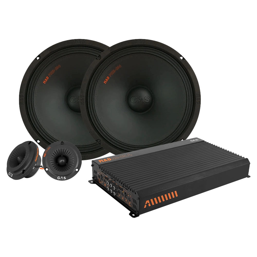 GAS MAD PM2-104 & MAD PT1-254 SPL-paket med steg, small