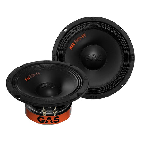 4-pack GAS MAD PM2-64, grym 6.5 tums midbas