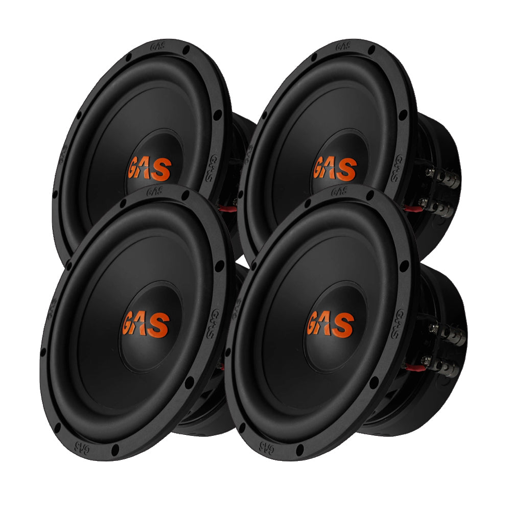 4-pack GAS MAD S2-8D2, 8" baselement