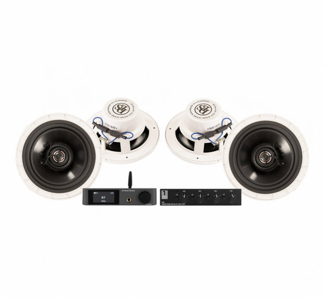 Dynavoice CA802BT med SC4B & 2 par DLS Marine 226i