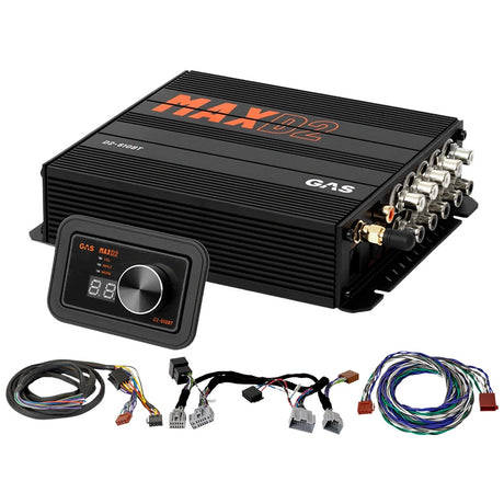 GAS MAX D2-610BT, 10-kanalig ljudprocessor/DSP till Volvo 2007-2016 (Performance)