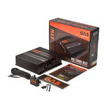 2-pack GAS MAX S1-12D1 i portad låda med MAX PA1-3000.1DZ1, baspaket