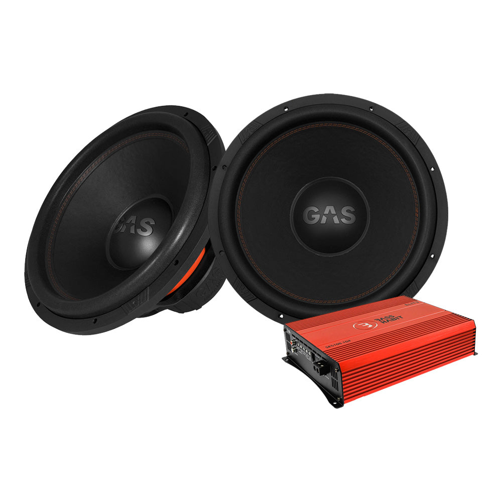 GAS MAX S1-18D1 & SPL ELITE 5100.1DF, baspaket