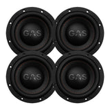 4-pack GAS MAX S1-6D1, 6.5" baselement