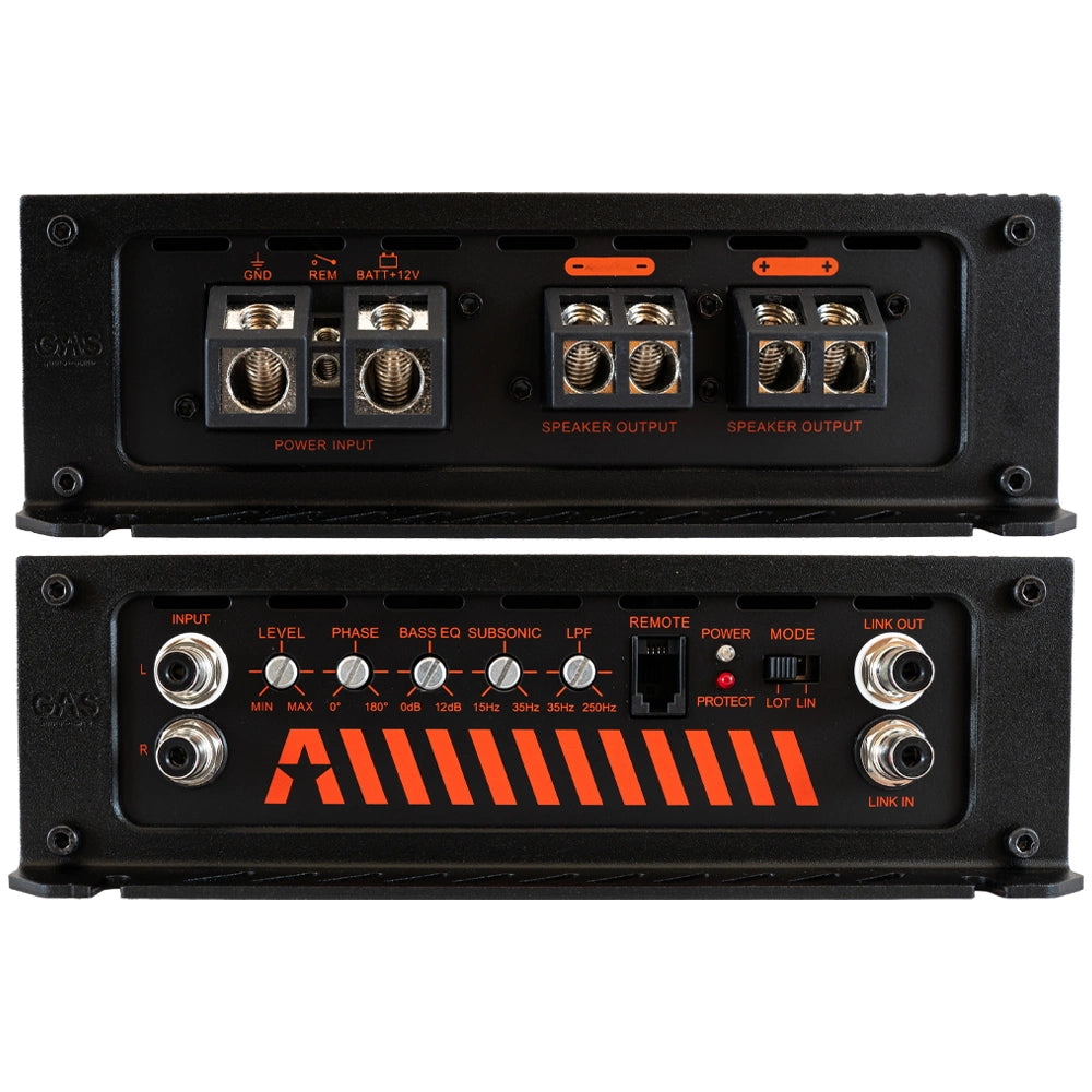 GAS MAX S1-8D1 med Bass Habit SE200CX, SPL helhetspaket till jänkare