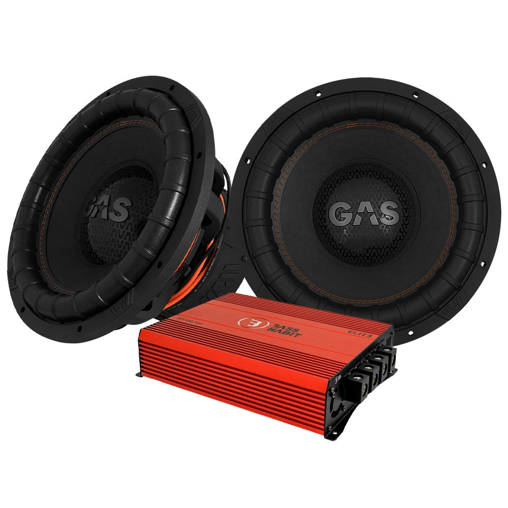 2-pack GAS MAX S2-15D1 & SPL ELITE 5100.1DF, baspaket