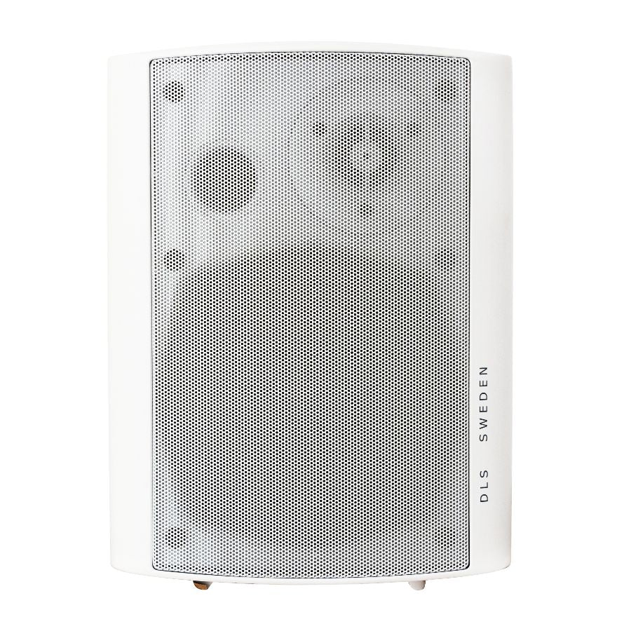Dynavoice CA802BT & DLS MB5i utomhushögtalare, vit
