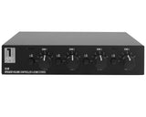 Dynavoice CA802BT med SC4B & 2 par DLS MB5i utomhushögtalare, svart