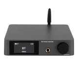 Dynavoice CA802BT med SC4B & 2 par DLS MB5i utomhushögtalare, vit
