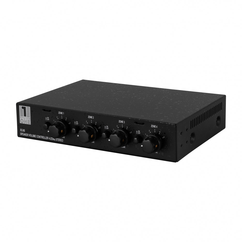 Dynavoice CA802BT med SC4B & 2 par DLS MB5i utomhushögtalare, vit