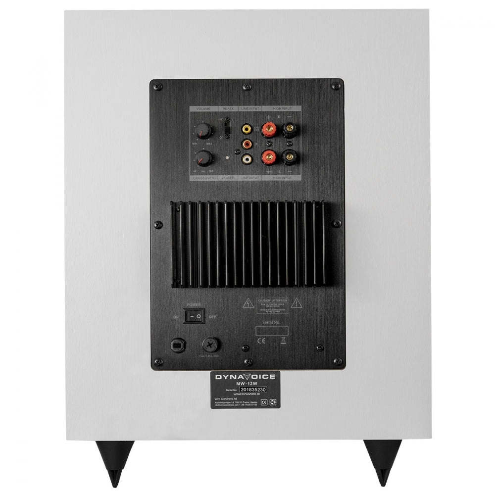 Dynavoice Magic MW12 subwoofer, Vit 2-pack