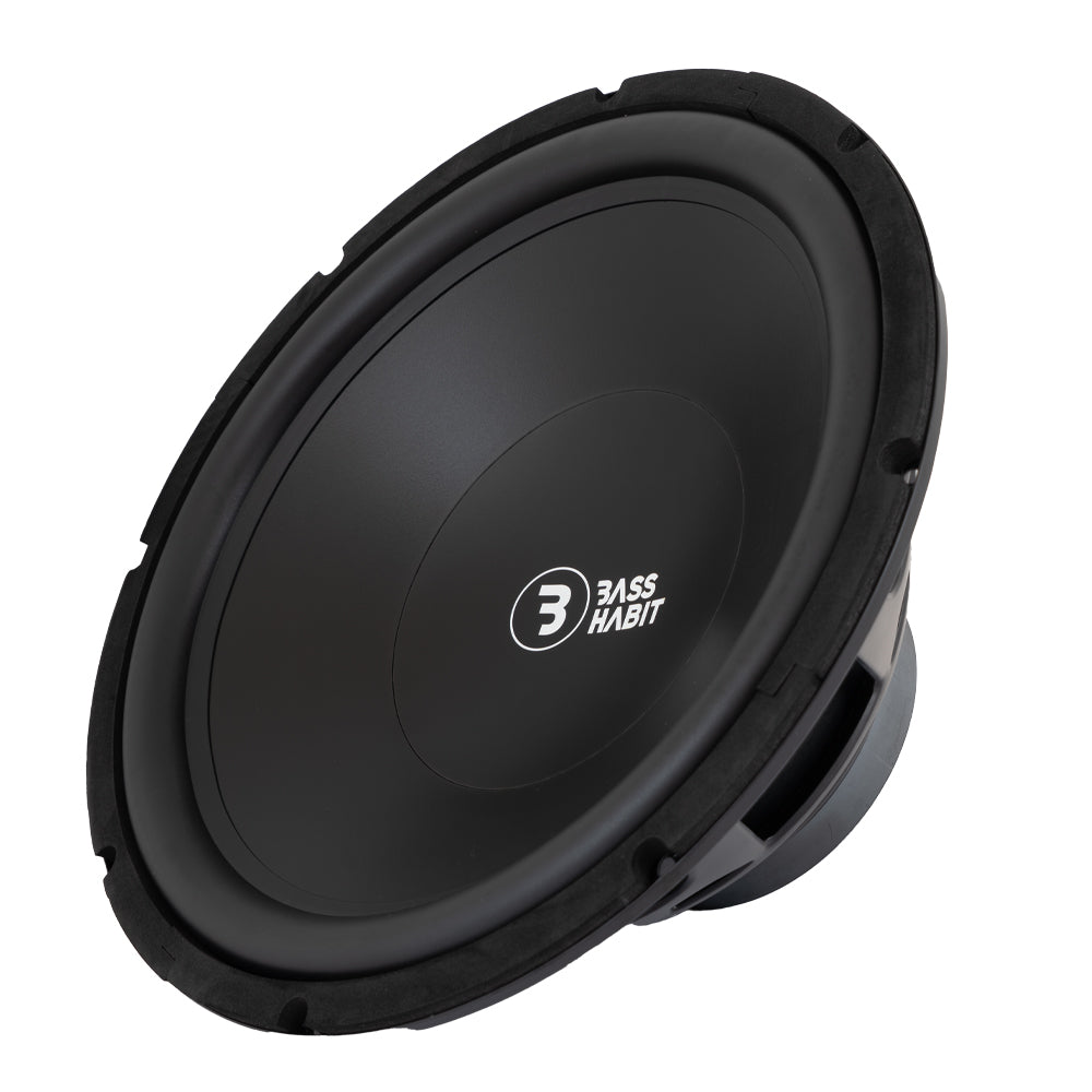 2-pack Bass Habit P380 i baslåda & SPL ELITE 1200.1DF, baspaket