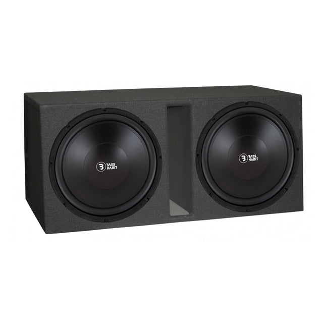 2-pack Bass Habit P380 15" baselement i baslåda