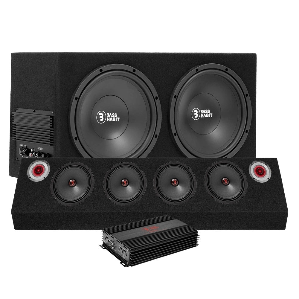 Bass Habit PL212A med Rebel-raggarplanka och slutsteg