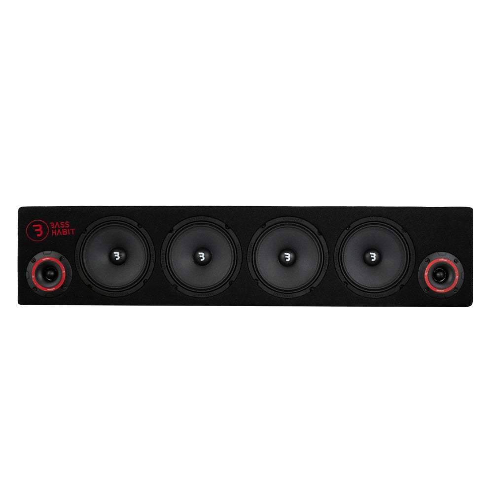 Bass Habit PL212 med SPL64 och slutsteg, raggarpaket