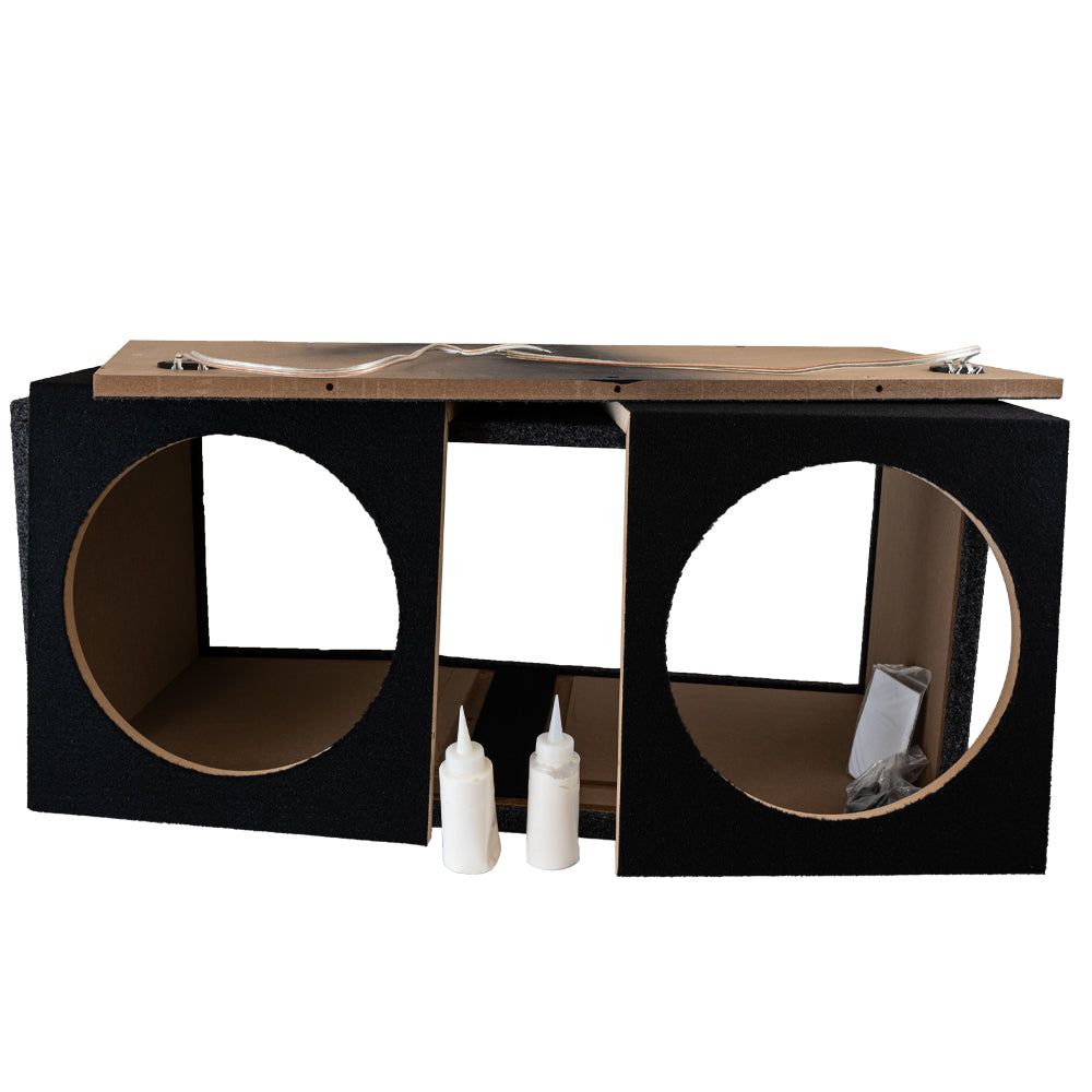 2-pack Bass Habit PL300 2x12 tums baslåda, i byggsats