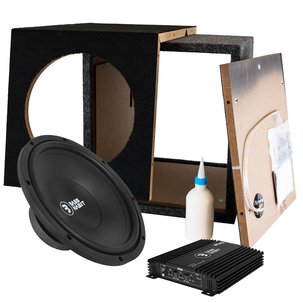 Bass Habit PL300 i låda med PP 70.2 (gen. 2), baspaket i byggsats