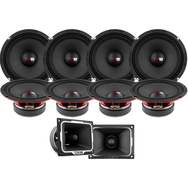 8-pack DS18 PRO-X8.4M med PRO-TWX5, SPL-paket large