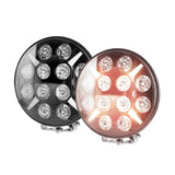 2-pack NIZLED R120DRL, 9 tum / 22 cm extraljus med DRL, 120W