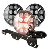 NIZLED Extraljuspaket 3-pack R120DRL, 120W, med fäste och kabelstam
