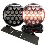 NIZLED Extraljuspaket 2-pack R140DRL, 140W med fäste och kabelstam