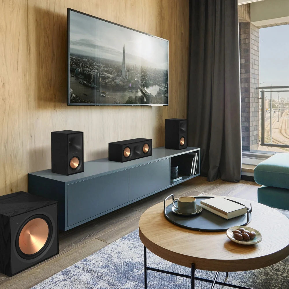 Dynavoice CA802BT & Klipsch R-50M stereopaket, svart
