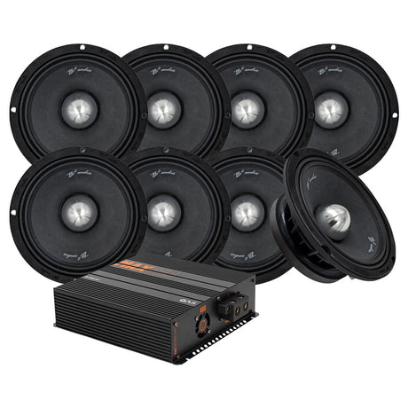 8-pack B2 RAGE8PV3 med MAX PA1-1500.2DZ1, SPL-paket