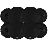 8-pack Bass Habit SPL Elite SE165CX, 6.5 tums koaxialhögtalare