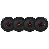 4-pack Bass Habit SPL Elite SE165M 6.5" midbas med Tershine Tvättpaket