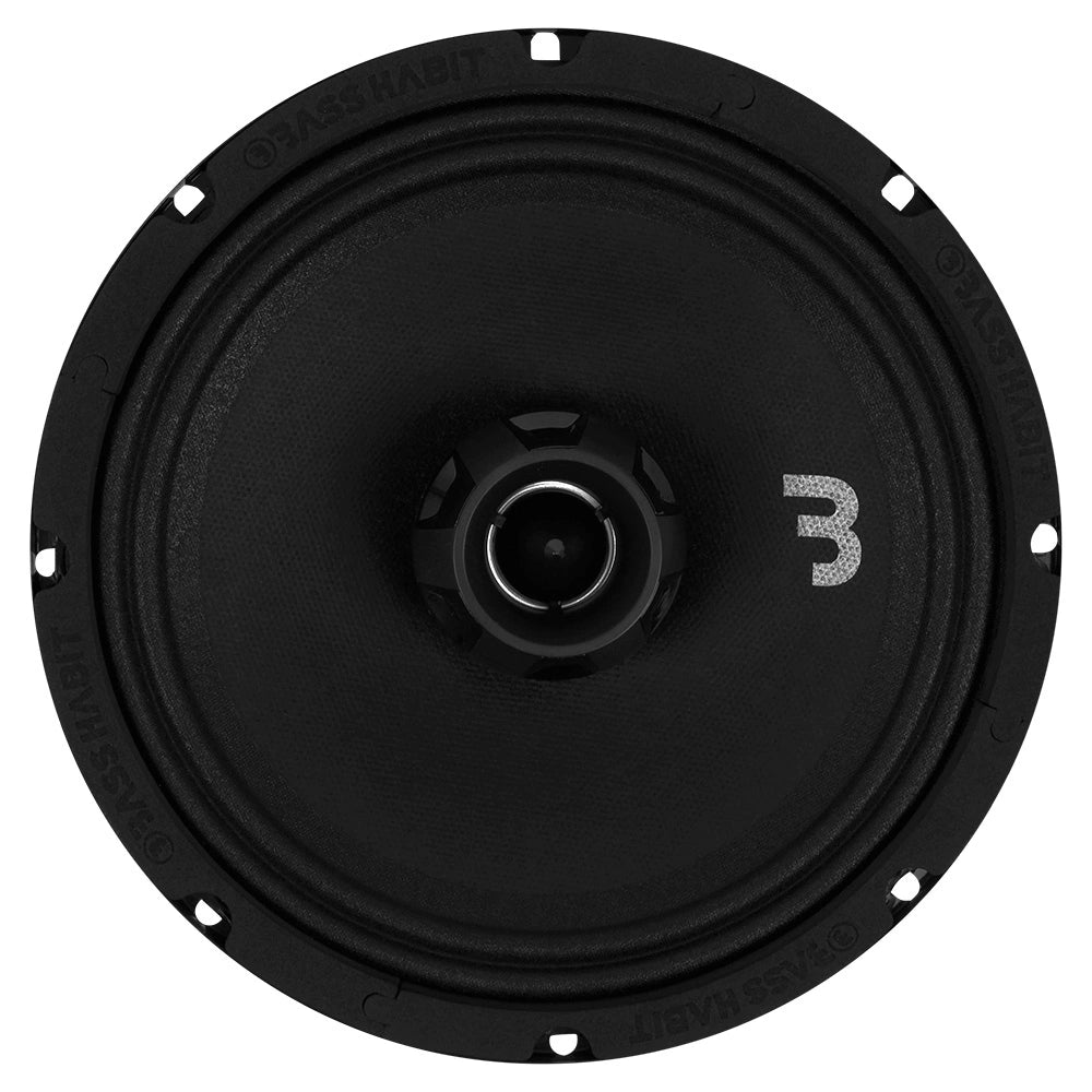 2-pack Bass Habit SPL Elite SE200CX, 8 tum koaxialhögtalare