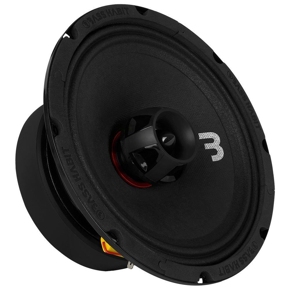8-pack Bass Habit SPL Elite SE200CX, 8 tums koaxialhögtalare