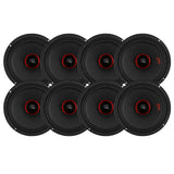 8-pack Bass Habit SPL Elite SE2200M, brutal 8" midbas
