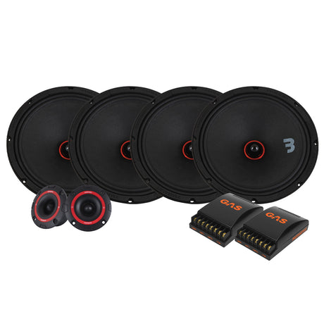 4-pack Bass Habit SE250M och SP25A SPL-paket med Tershine Tvättpaket