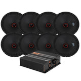 8-pack Bass Habit SE250M med GAS MAX PA1-1500.2DZ1 med Tershine Tvättpaket