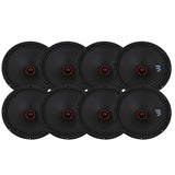 8-pack Bass Habit SPL Elite SE250M 10" midbas med Tershine Tvättpaket