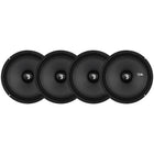4-Pack Bass Habit SP165M 6.5tums midbas