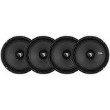 4-Pack Bass Habit SP165M 6.5tums midbas