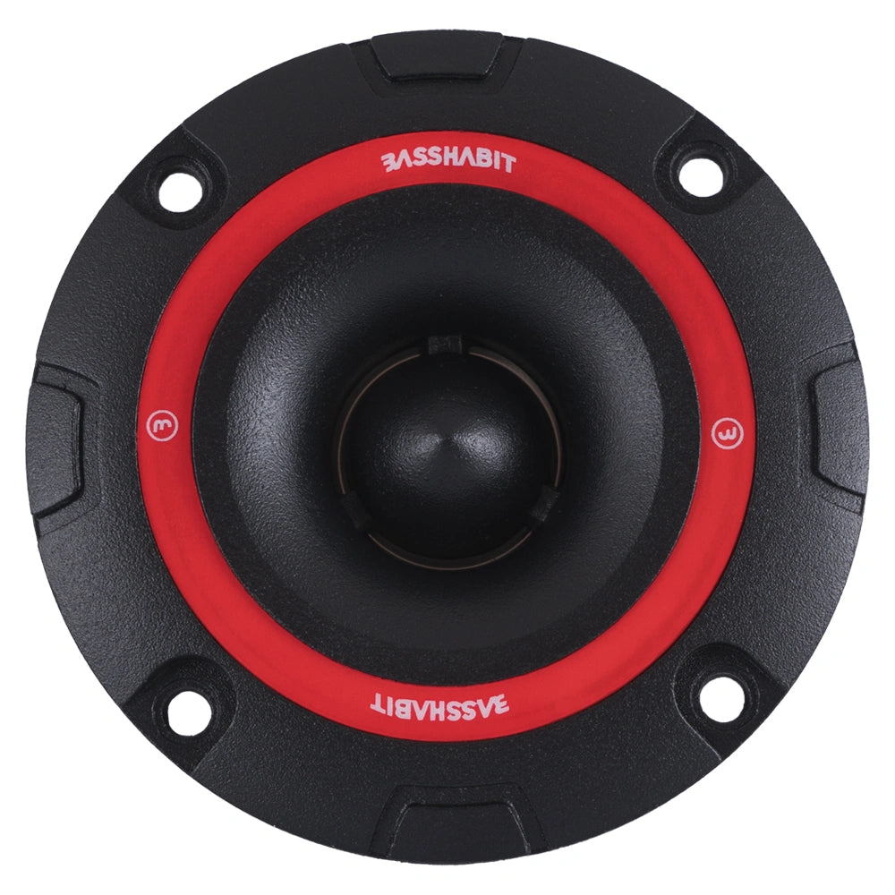 4-pack Bass Habit Play SP200M med diskanter och bilschamnpo
