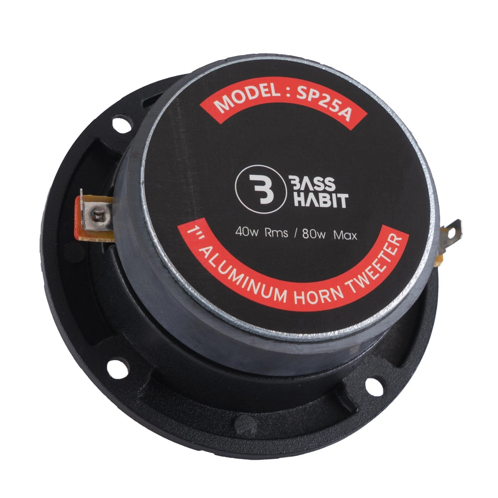 4-pack Bass Habit Play SP200M med diskanter och bilschamnpo