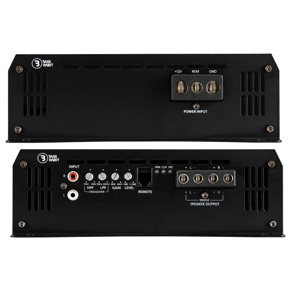 Bass Habit SP250M och SP25A, 4x10 raggarplanka med steg