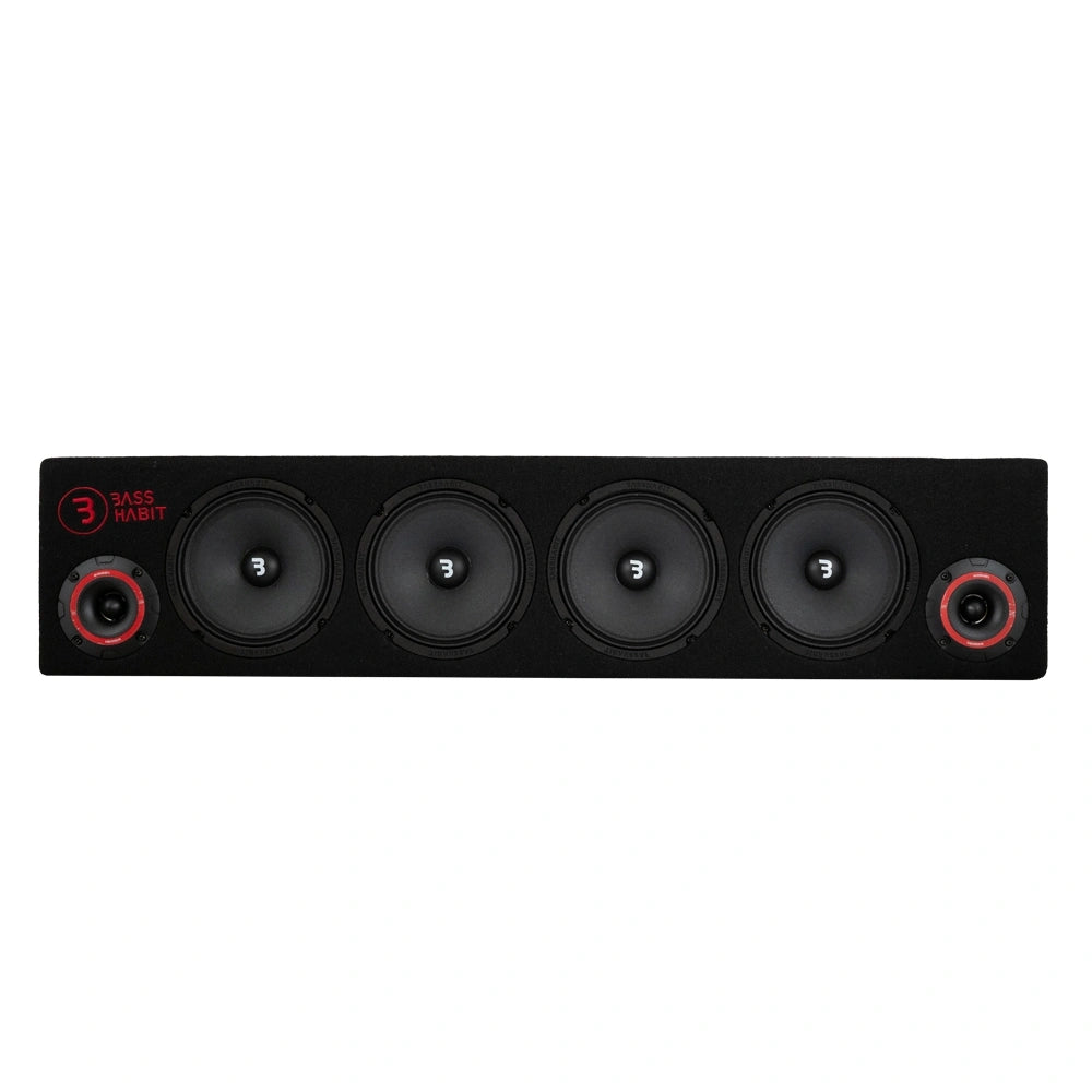 SoundBass 2x12" raggarpaket med Bass Habit SPL64, Brutalt tufft