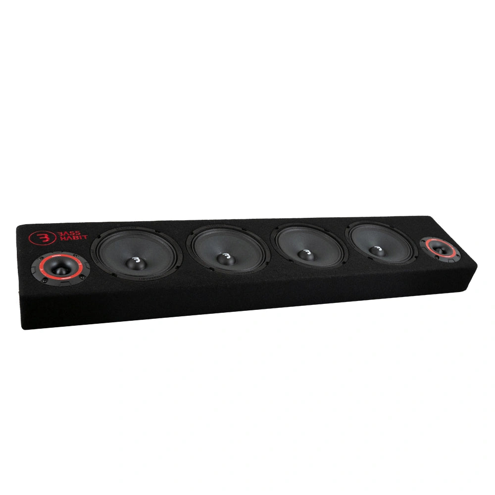 Bass Habit SPL64 raggarplanka & GAS MAD A1-70.2 med Tershine Purify