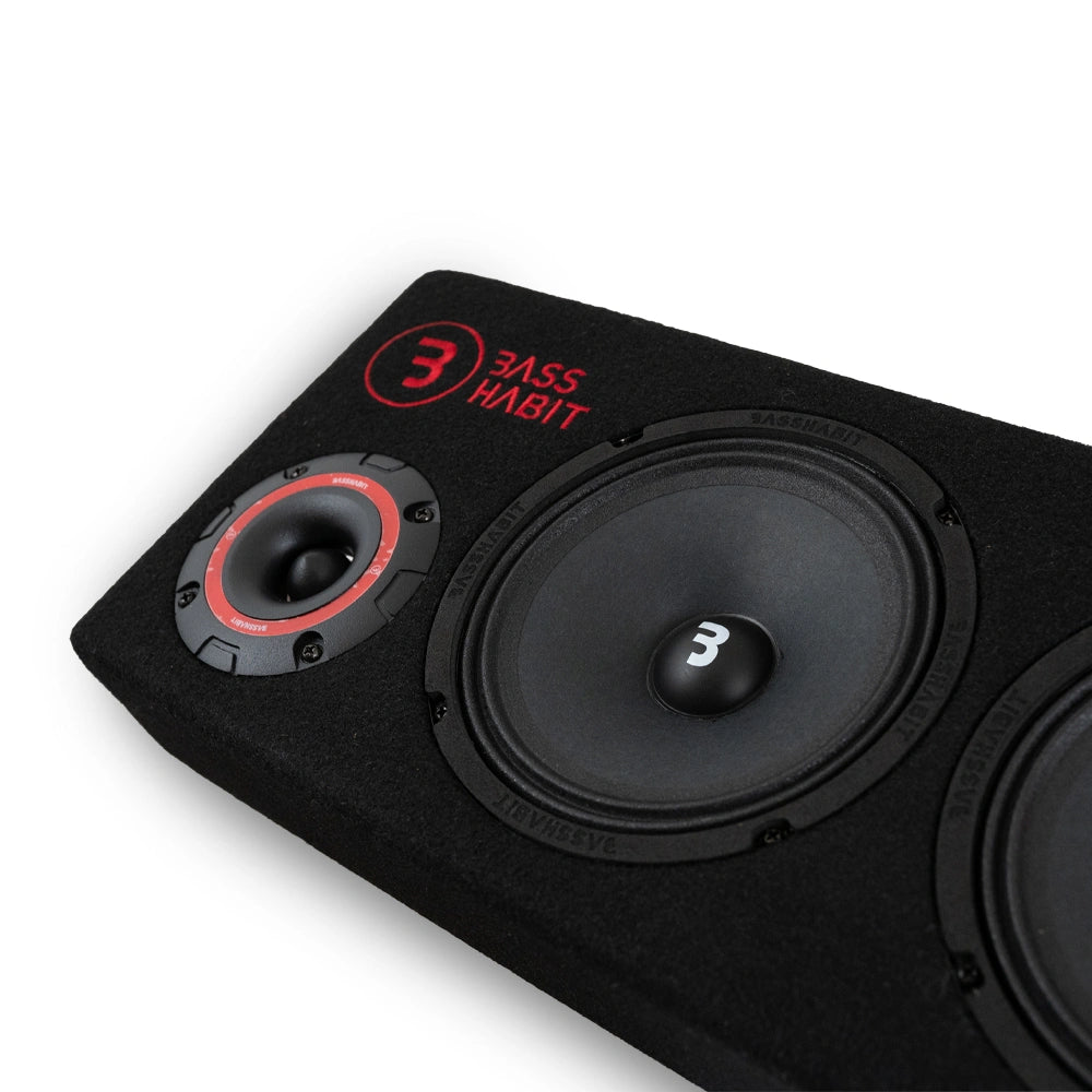 Bass Habit SPL64 raggarplanka & GAS MAD A1-70.2 med Tershine Purify