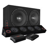 Bass Habit raggarpaket med 6.5" raggarplanka, baslåda med RA2000W