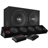 Bass Habit raggarpaket med 8" raggarplanka, baslåda med RA2000W