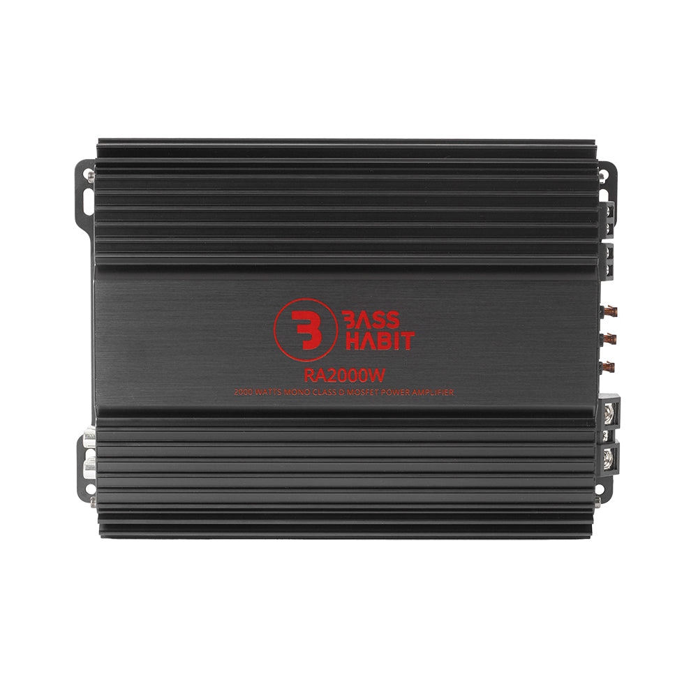 Bass Habit raggarpaket med 8" raggarplanka, baslåda med RA2000W