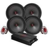 Bass Habit Rebel SR200M med SR25T & RA800W, SPL-paket medium